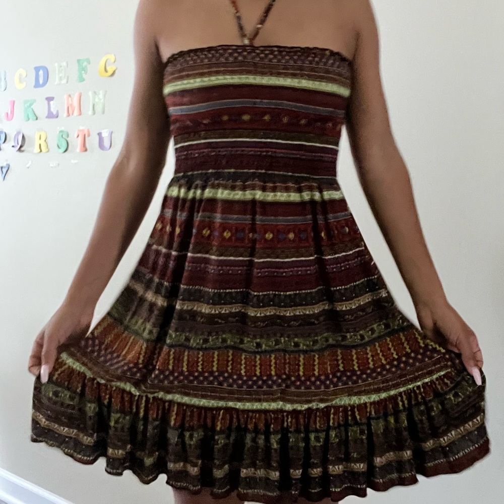 Summer halter dress